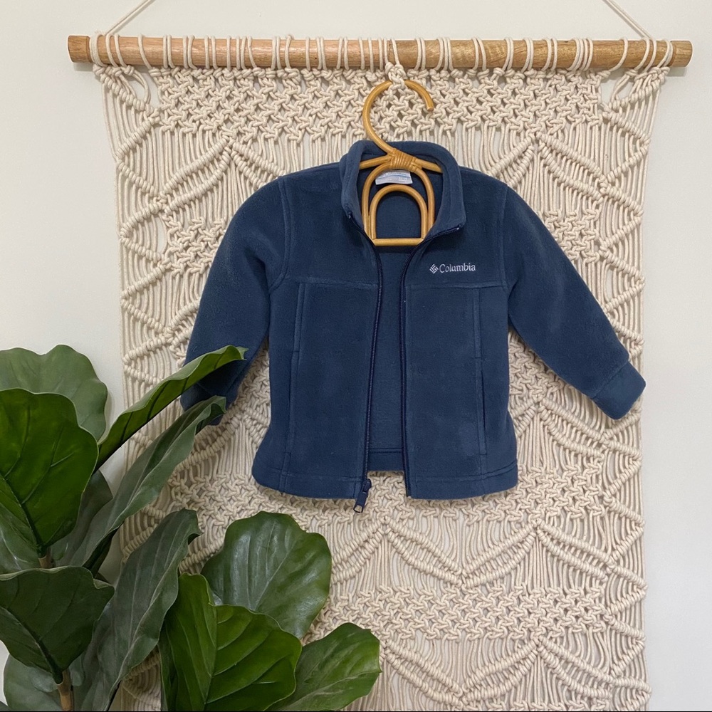 Blue Columbia Fleece Jacket
